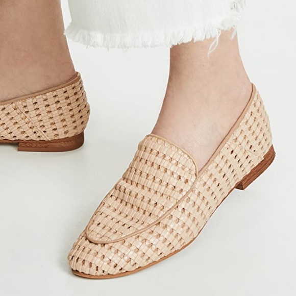 Kaanas Shoes - NIB KAANAS Amalfi Basket Weave Loafers - Natural